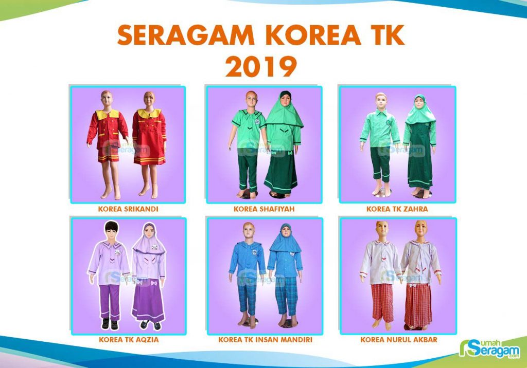 Model Baju Seragam TK Korea